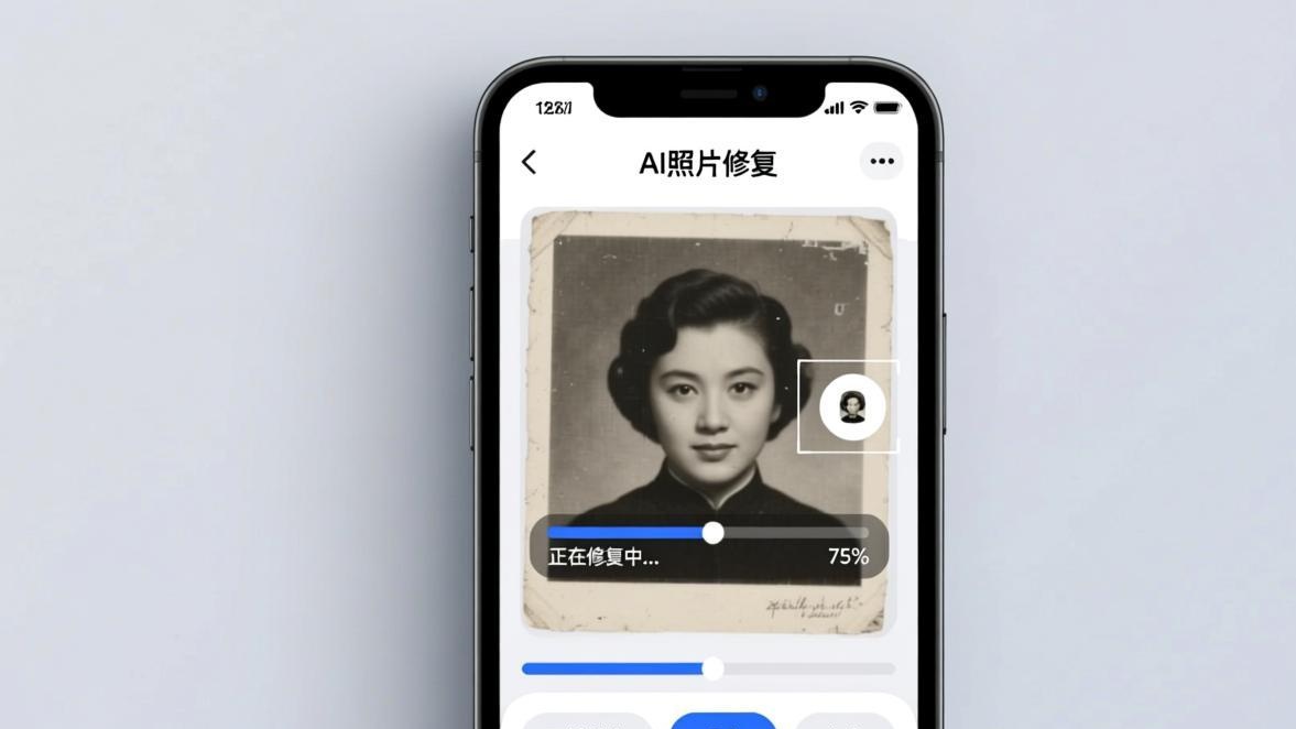 AI老照片上色对比效果