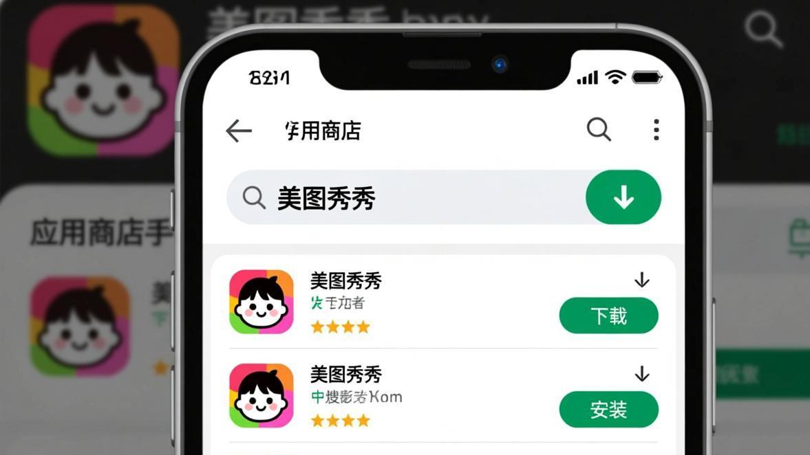 美图秀秀安卓版界面展示