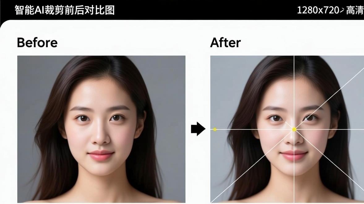 裁剪前后对比效果