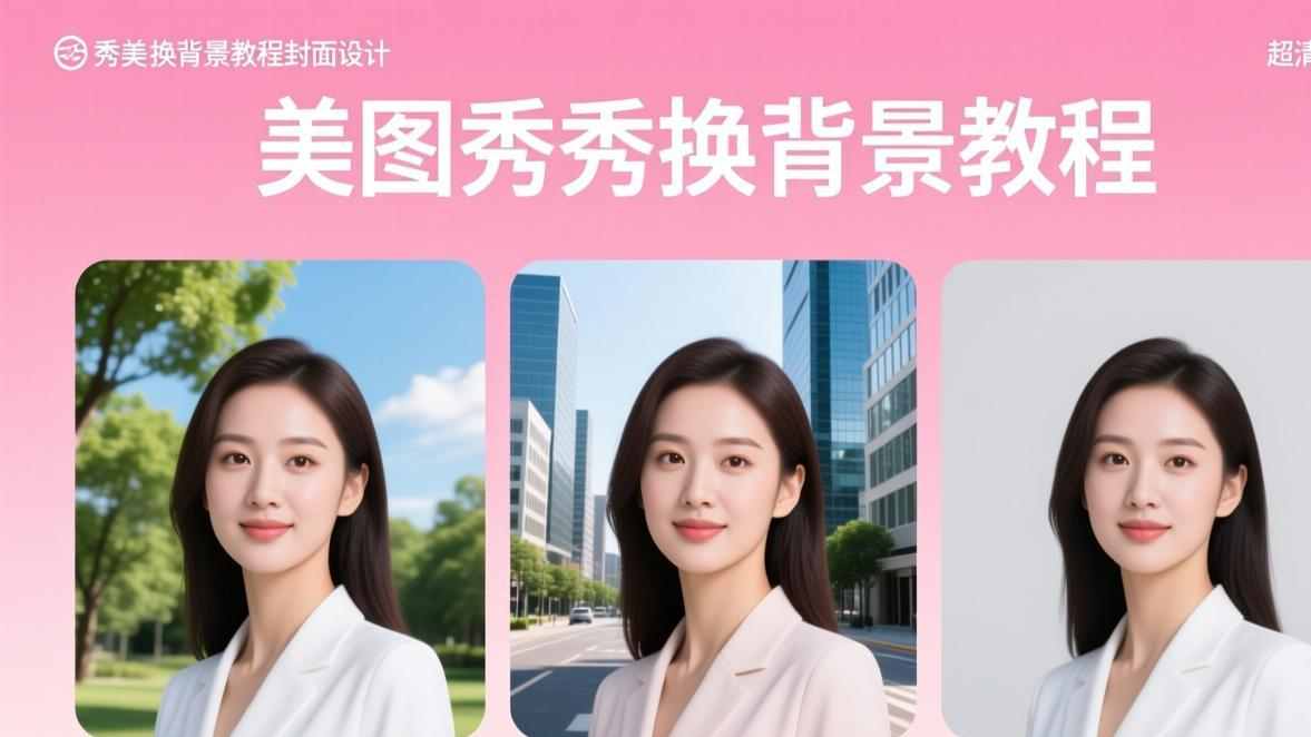 美图秀秀怎么换背景？一键抠图换背景完整教程