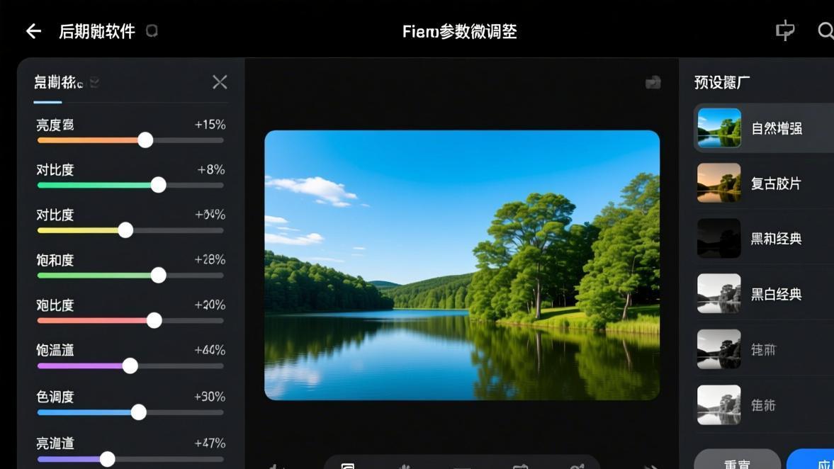 美食滤镜效果对比