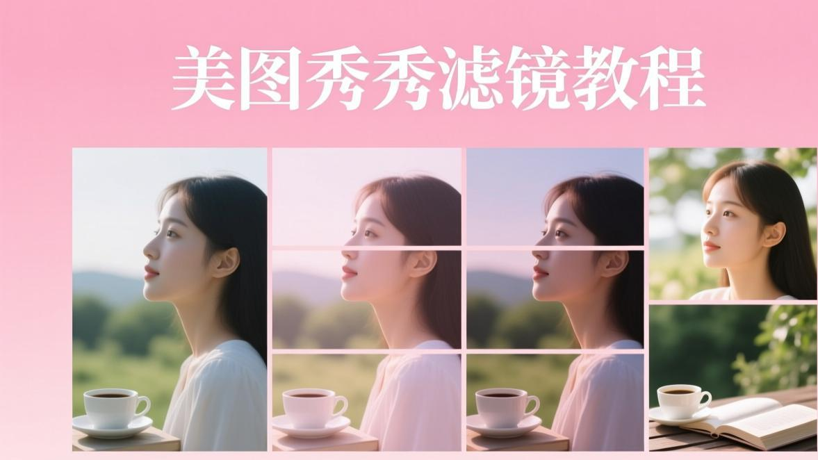 美图秀秀怎么加滤镜？手机拍照滤镜调色完整教程