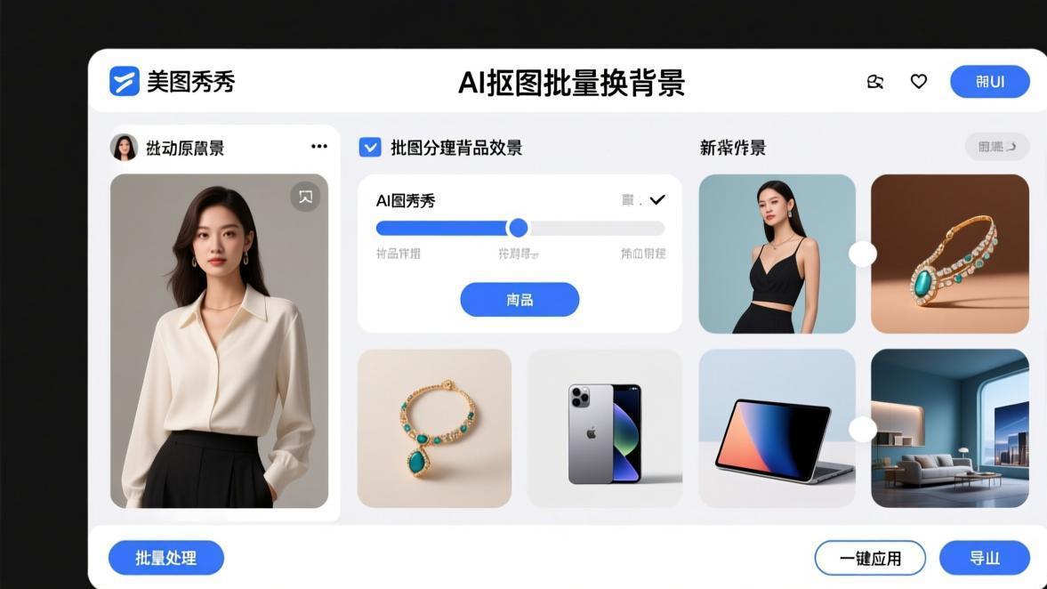 美图秀秀批量编辑