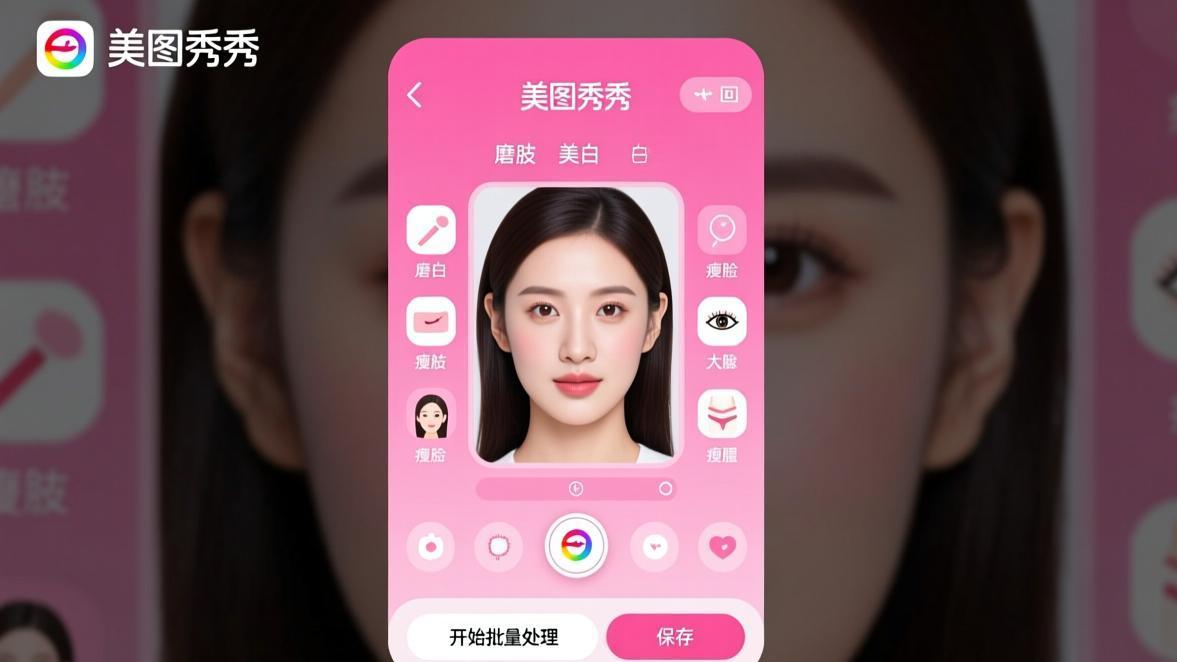 美图秀秀批量编辑