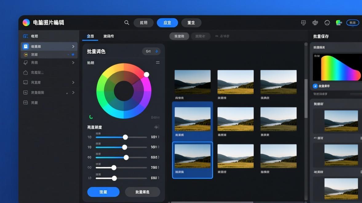 美图秀秀批量编辑
