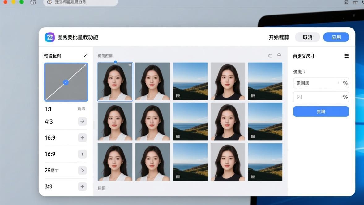 美图秀秀批量编辑