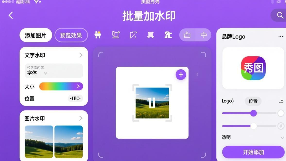 美图秀秀批量编辑
