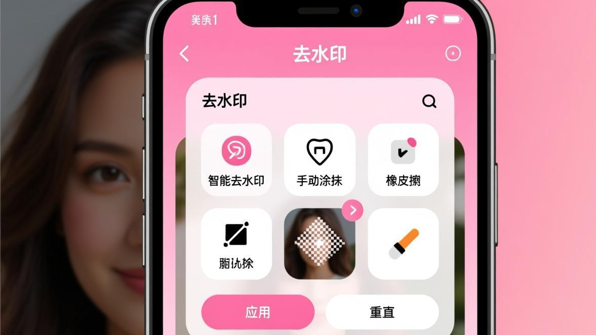 美图秀秀去水印完整教程：5种方法彻底清除图片水印（2026年最新）