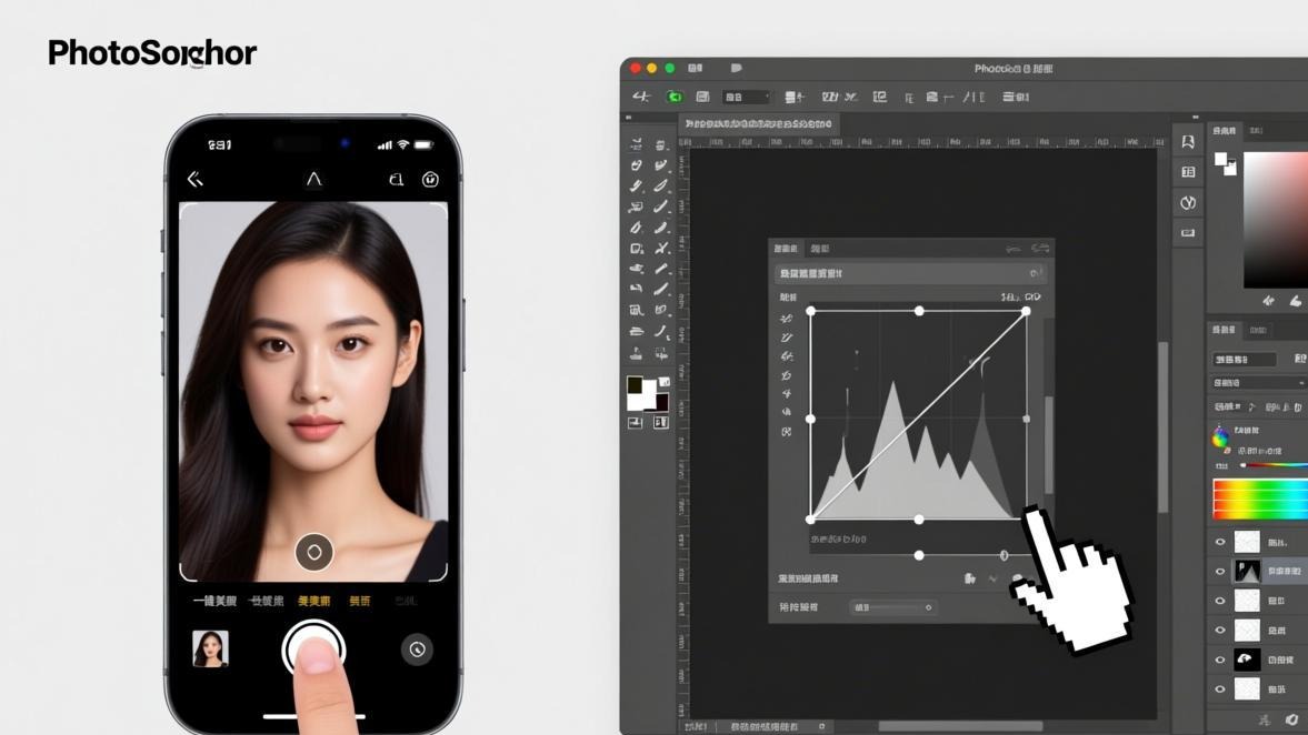 meituxiuxiu-vs-photoshop功能对比