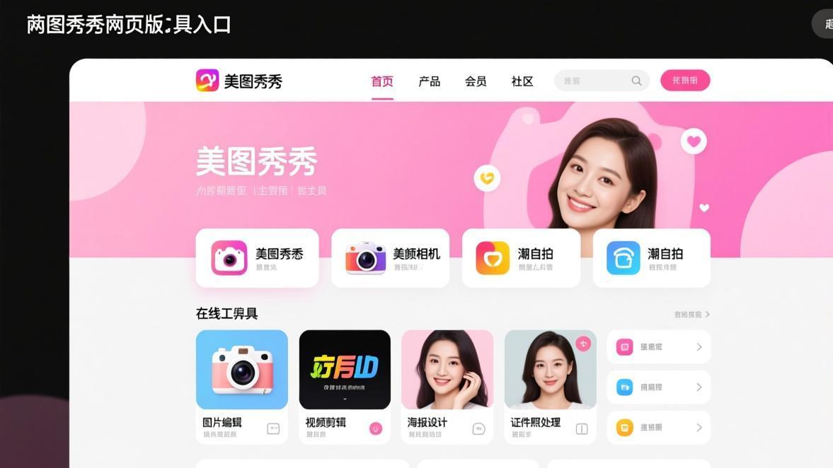 美图秀秀网页版首页