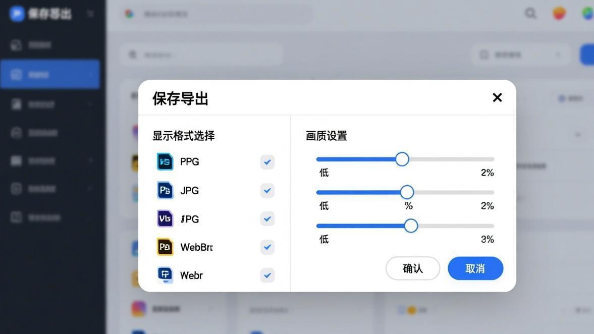 网页版抠图换背景界面