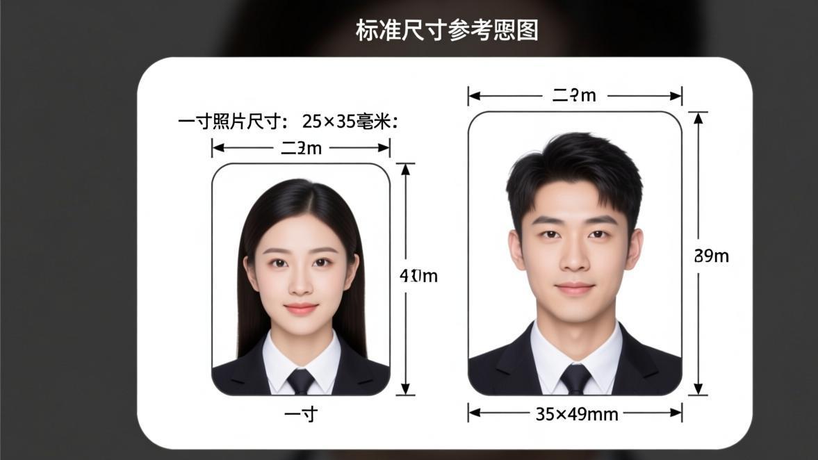 证件照标准尺寸裁剪参考线